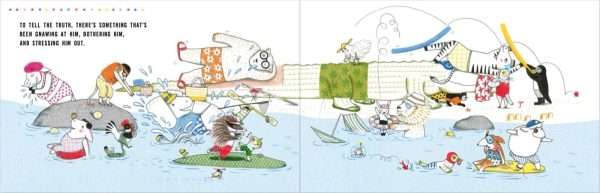 The Quiet Crocodile Delphine Renon Kinderbuch Englisch Online – Bild 3