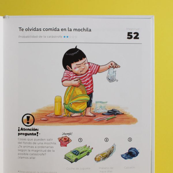 Guía ilustrada de las catástrofes de cada día    Noritake Suzuki   Bilderbuch Spanisch   Übersetzung Verònica Calafell Online-Verkauf – Bild 3