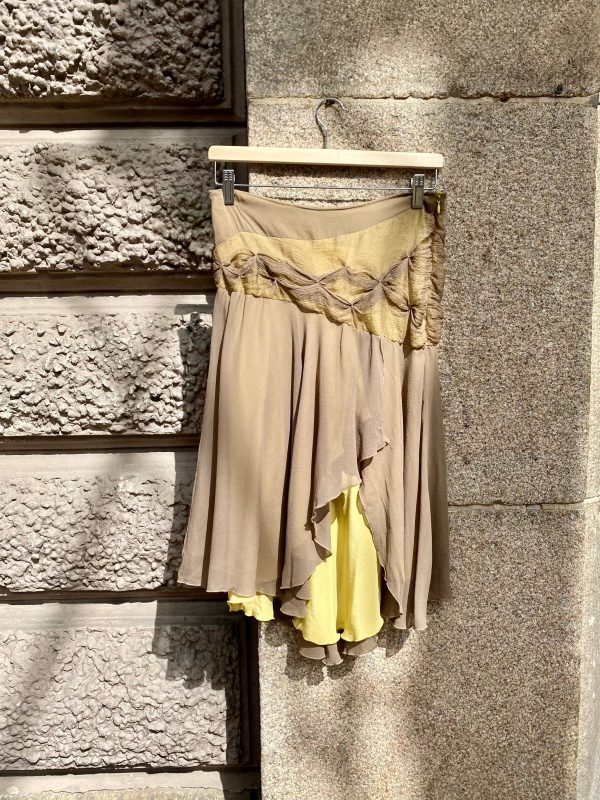Silk Midi Skirt 90’s Online-Verkauf