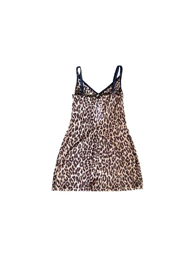 D&G Sheer Cheetah Mini Dress Y2K Online – Bild 5