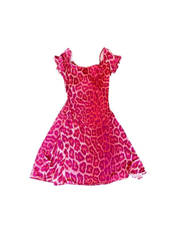 Cavalli Pink Cheetah Dress Y2K Online-Verkauf – Bild 4