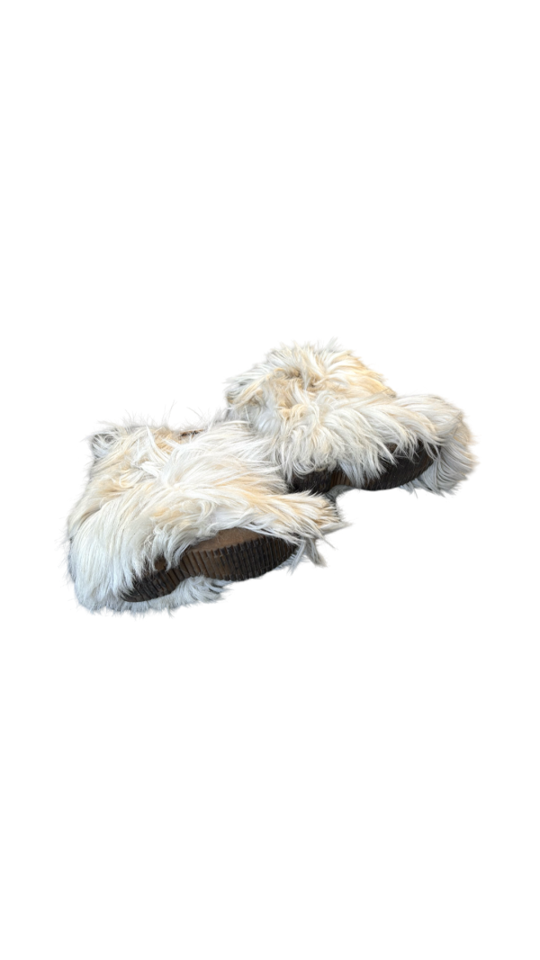 Cream Y2K yeti boots Mode – Bild 5