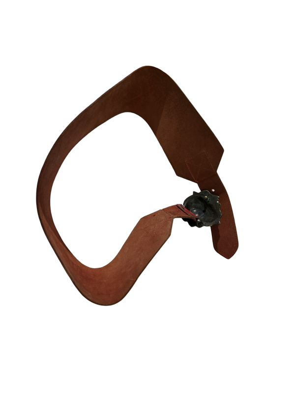 Fiorucci lions head leather belt Verkauf – Bild 5