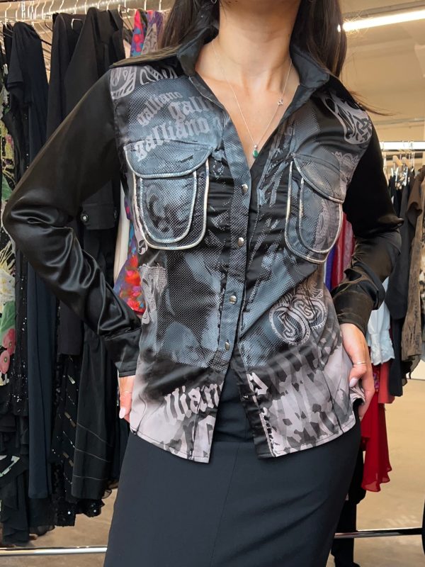 2000’s John Galliano Gazette shirt Online-Schn?ppchen