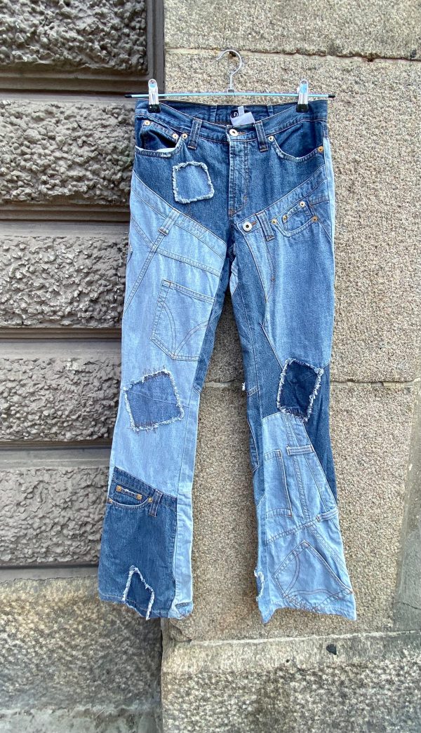D&G Patched Jeans Y2K Verkauf – Bild 3