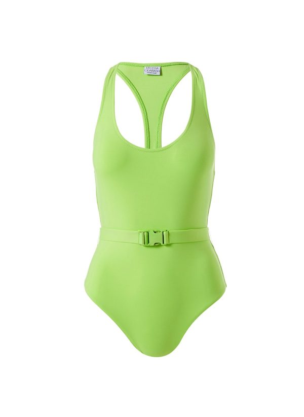 Nevis Lime Eco Swimsuit Zu verkaufen
