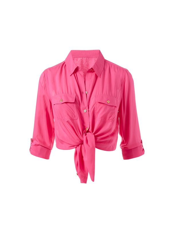 Robyn Hot Pink Shirt Online-Verkauf