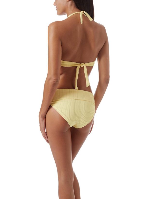 Provence Yellow Ribbed Bikini Top Schn?ppchen – Bild 5